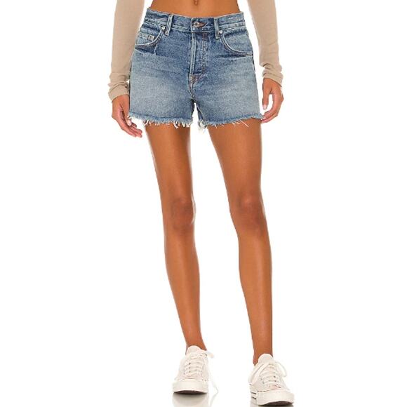 New ~ GIRLFRIEND COLLECTIVE ~Women's Jaden Low Rise Boyfriend Short Size 26 - Picture 14 of 15